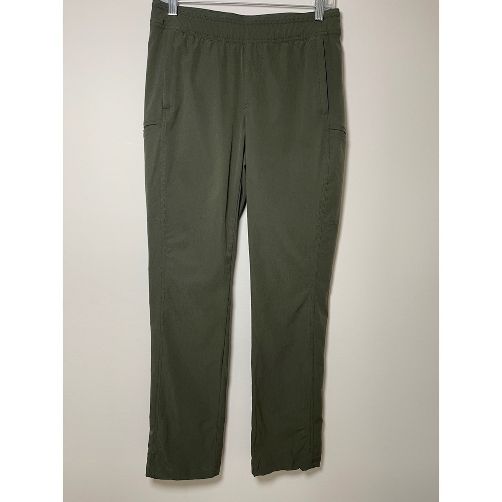 Kuhl Freeflex Roll Up Pants Womens S Olive Green Hiking Outdoor Travel Gorpcore